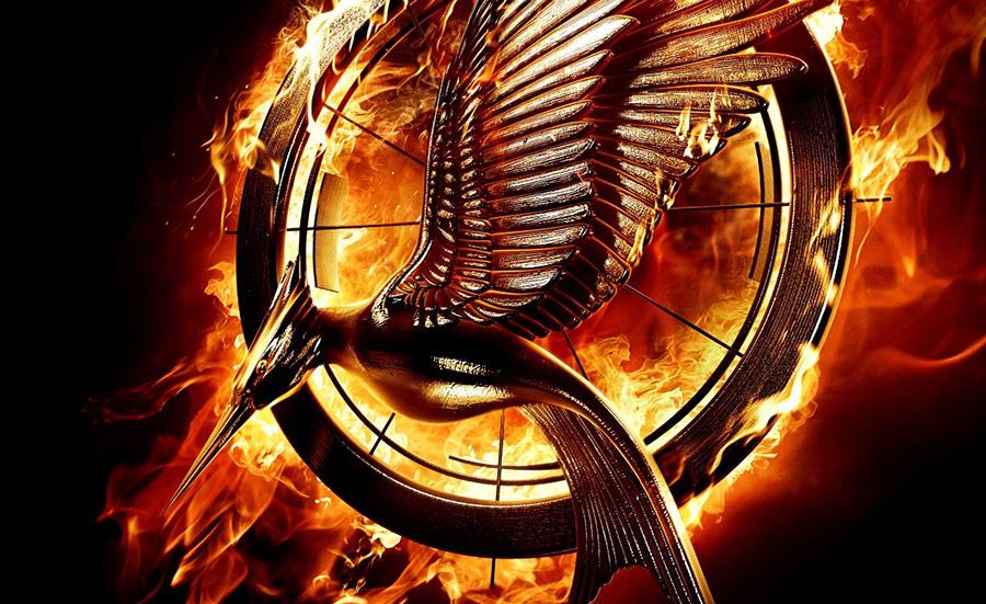 In the movie, the mockingjay pin becomes a vital symbol for the revolution; representing a sense of hope for repressed districts.