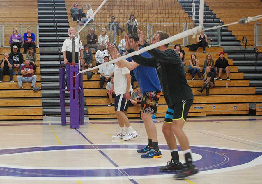On Friday March 7, boys varsity volleyball plays a game against alumni . There is an alumni game every year on the first friday of March.