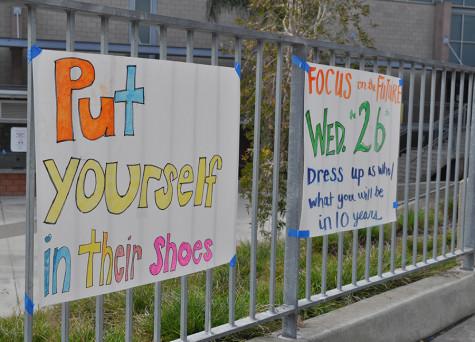 Last week, students were encouraged to participate in Yellow Ribbon Spirit Week. The spirit days, such as put yourself in their shoes, promote anti-bullying and suicide prevention awareness.