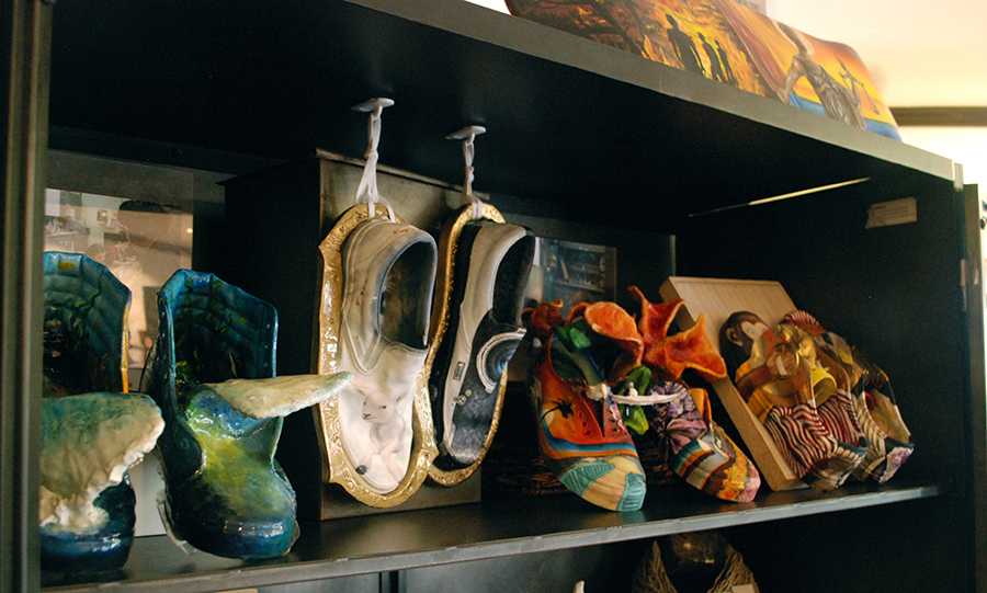 Last year, the art department won second place in the Vans Custom Culture Contest and received $4000 for the department. The designed shoes are now displayed in Sun Diego on Carlsbad Blvd.