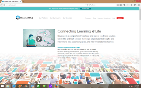 Naviance is a website that helps students with helping to choose a school and what the student may be good at in the future.