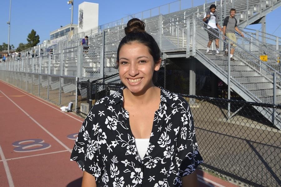 Meeting the homecoming court: Valerie Ibarra