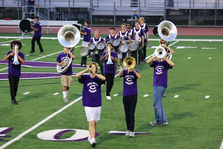 On November 20th, band team performs on the football field. Though they could not perform due to the away game, they still show the hard work and dedication they have put into band team. They performed at both 4:45pm and 6pm.