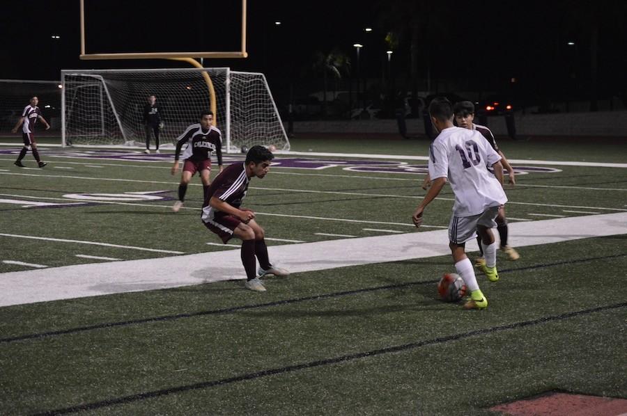 The Lancers soccer team took on Calexico on Wednesday, December 2nd, for their first game. They got the win, the ending score coming to 1-0.