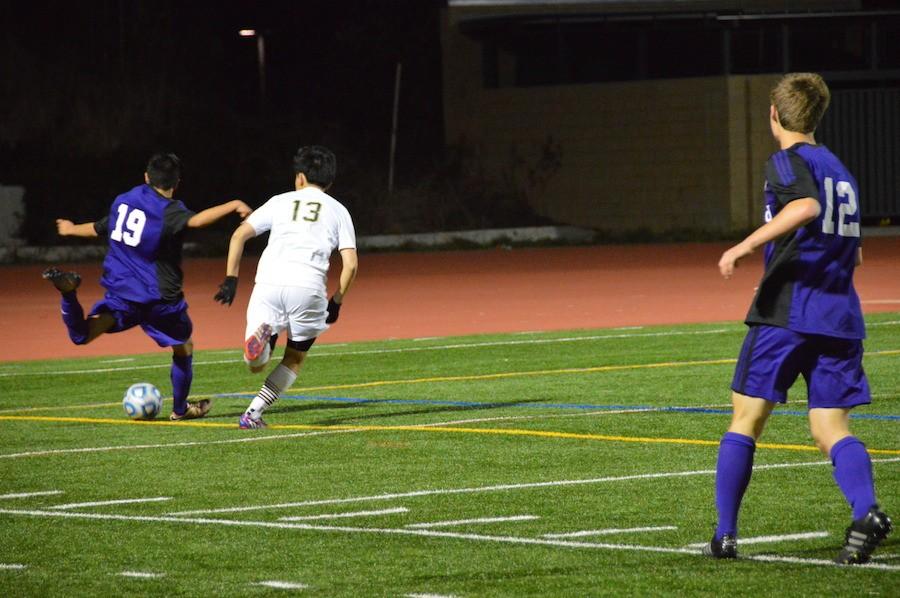 Boys varsity soccer played Sage Creek on Wed. Jan. 27. Final score came out to be 4-1, Lancers.