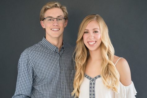 Seniors, Connor and Avery Hanan, are twins involved in many school activities. The Hanan siblings were both selected to be Royal Lancers.