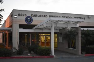 The Carlsbad Unified School District Board of Trustees convenes at the CUSD office. These meetings typically occur on the second Tuesday of each month.