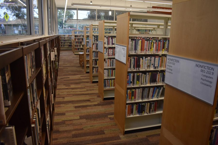 Pictured above is the Cole Library, which serves as a place for the Carlsbad community to gather and learn.