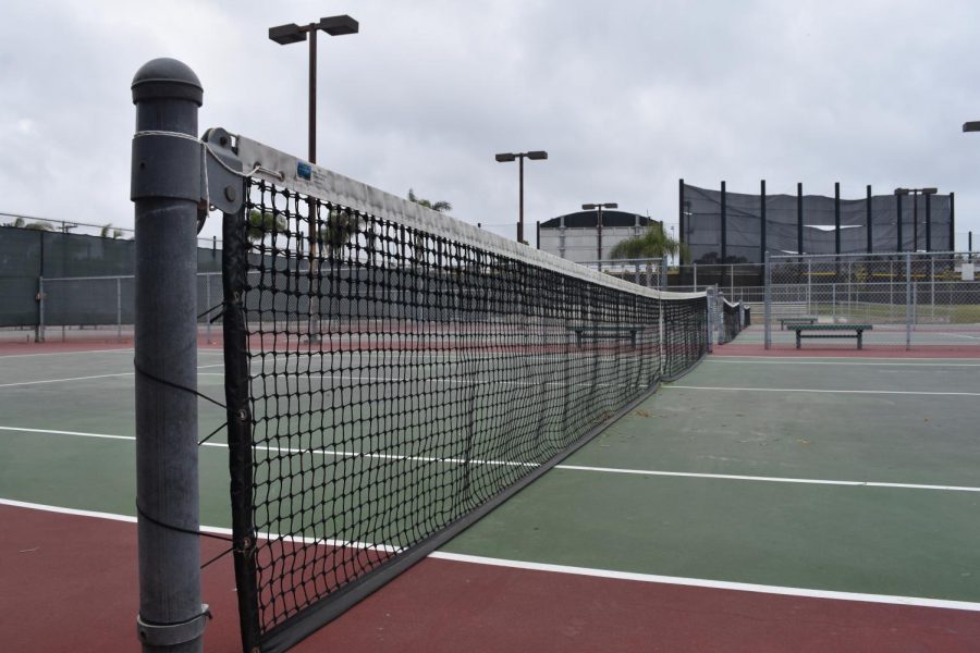 The+tennis+courts+at+Carlsbad+High+will+be+open+for+the+summer+activities.+Sports+such+as+tennis+are+a+good+way+to+get+outside+and+get+some+exercise+this+summer.