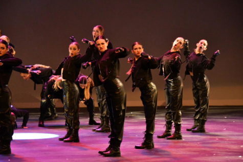 X-Calibur performs in the Stay Groovy Dance Extreme. 