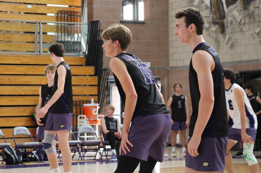 Oliver Doty playing on boys Varsity Team at Carlsbad High