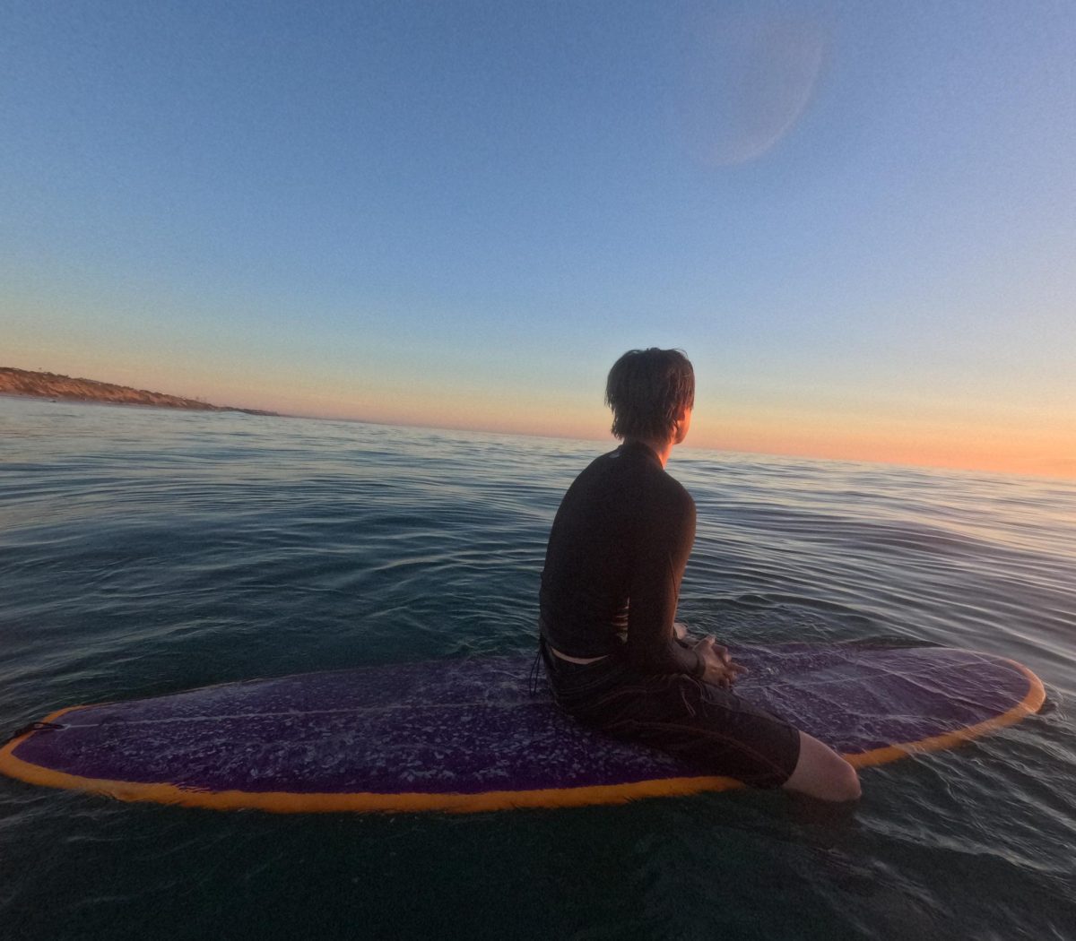 Lifeguard and junior Duncan Reilly affirms that being strong in the water is a key part of being a lifeguard.